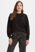Levis Kadın Bisiklet Yaka Sweatshirt SIYAH