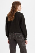Levis Kadın Bisiklet Yaka Sweatshirt SIYAH