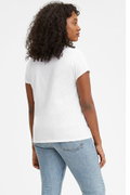 Levis Kadın Bisiklet Yaka T-shirt BEYAZ