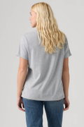 Levis Kadın Bisiklet Yaka T-shirt GRI