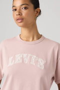 Levis Kadın Bisiklet Yaka T-shirt PEMBE