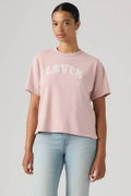 Levis Kadın Bisiklet Yaka T-shirt PEMBE