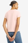 Levis Kadın Bisiklet Yaka T-shirt PEMBE