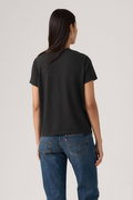 Levis Kadın Bisiklet Yaka T-shirt SIYAH