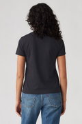 Levis Kadın Bisiklet Yaka T-shirt SIYAH