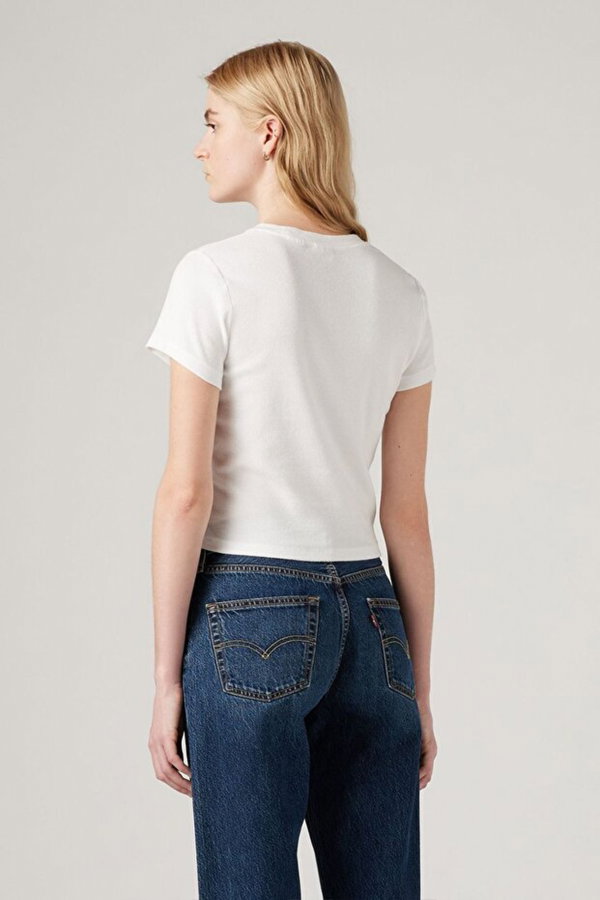 Levis Kadın Essential Sporty Tee T-shirt BEYAZ