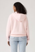 Levis Kadın Kapüşonlu Fermuarlı Sweatshirt PEMBE