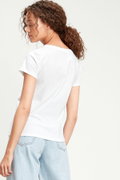 Levis Kadın V Yaka T-shirt BEYAZ