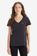 Levis Kadın V Yaka T-shirt SIYAH