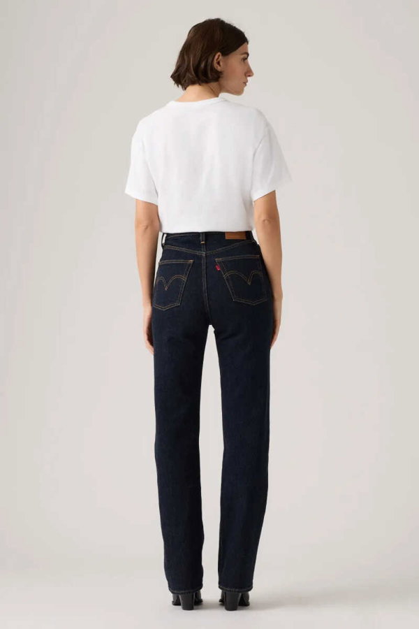Levis Ribcage Kadın Jeans  Pantolon LACIVERT