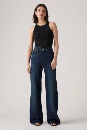 Levis Ribcage Wide Leg Kadın Jeans Pantolon K.INDIGO