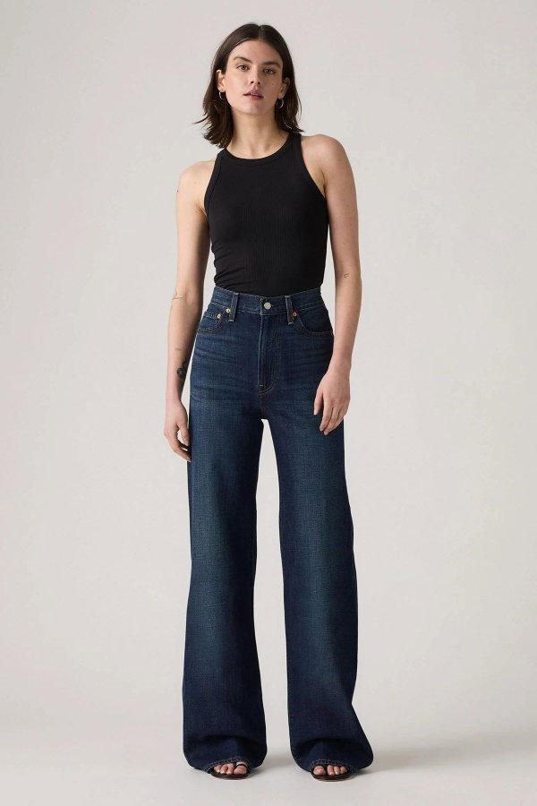 Levis Ribcage Wide Leg Kadın Jeans Pantolon K.INDIGO
