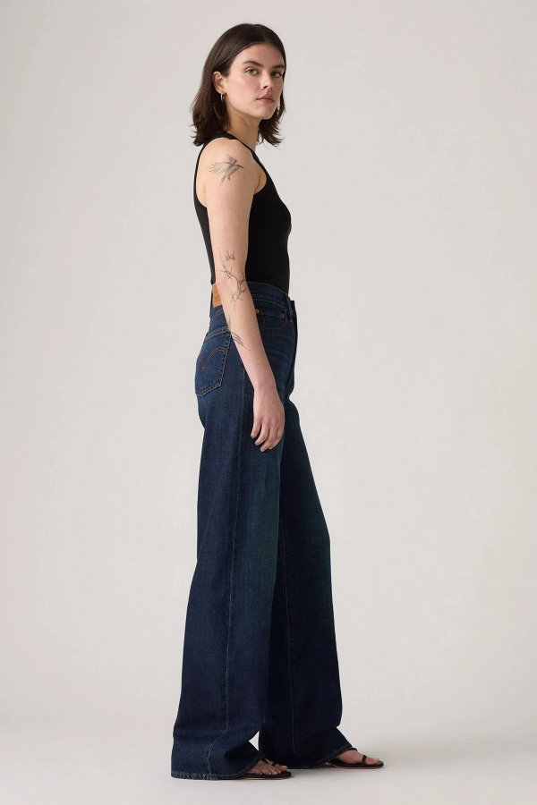 Levis Ribcage Wide Leg Kadın Jeans Pantolon K.INDIGO