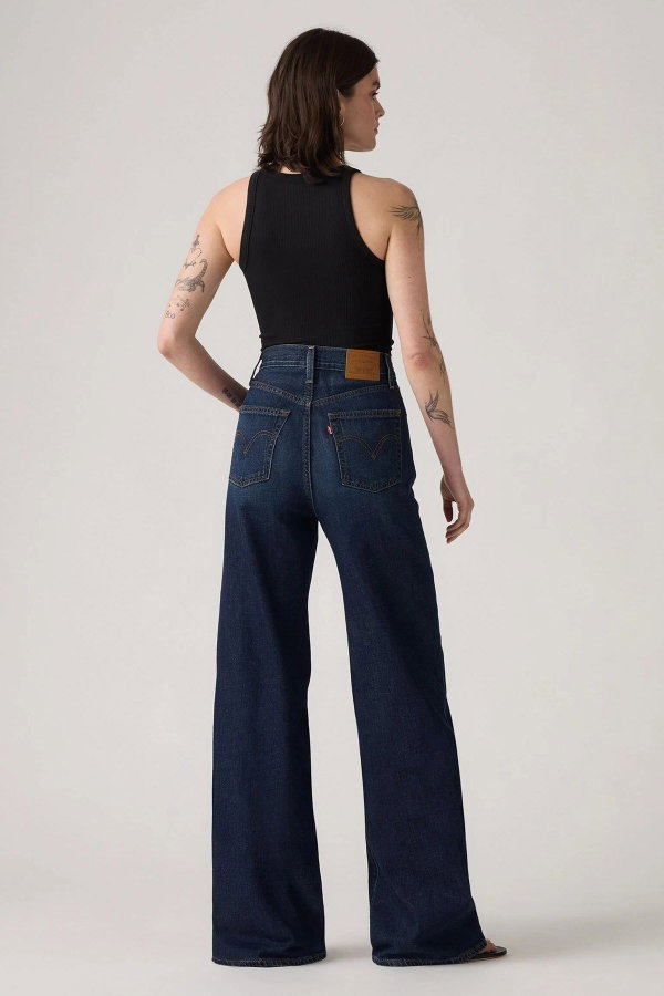 Levis Ribcage Wide Leg Kadın Jeans Pantolon K.INDIGO