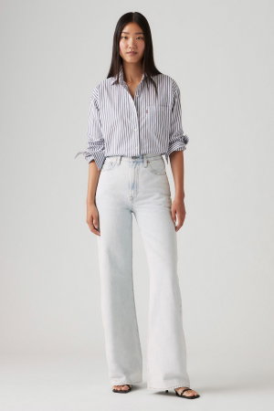 Levis Ribcage Wide Leg Kadın Jeans Pantolon MAVI