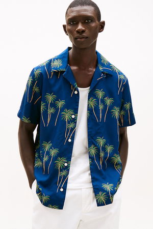 Tommy Hilfiger Erkek Gömlek LACIVERT