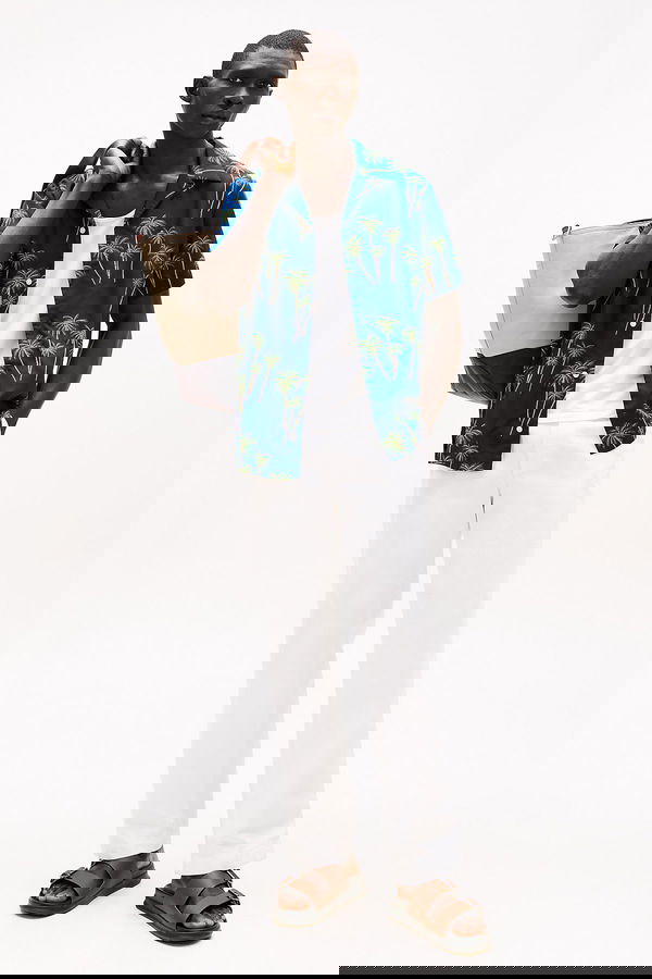 Tommy Hilfiger Erkek Gömlek LACIVERT