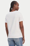 Liu Jo Kadın Bisiklet Yaka T-shirt BEYAZ
