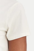 Liu Jo Kadın Bisiklet Yaka T-shirt KREM