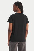 Liu Jo Kadın Bisiklet Yaka T-shirt SIYAH