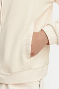 Liu Jo Kadın Fermuar Sweatshirt BEJ