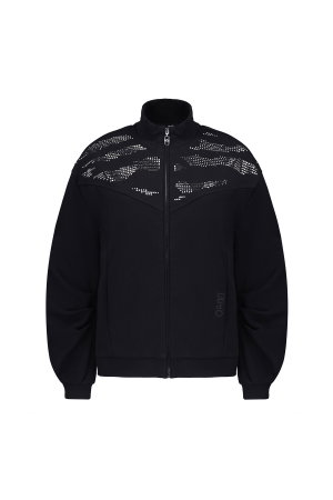 Liu Jo Kadın Fermuar Sweatshirt SIYAH