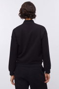 Liu Jo Kadın Fermuarlı Sweatshirt SIYAH