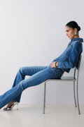 Liu Jo Kadın Jeans Pantolon MAVI