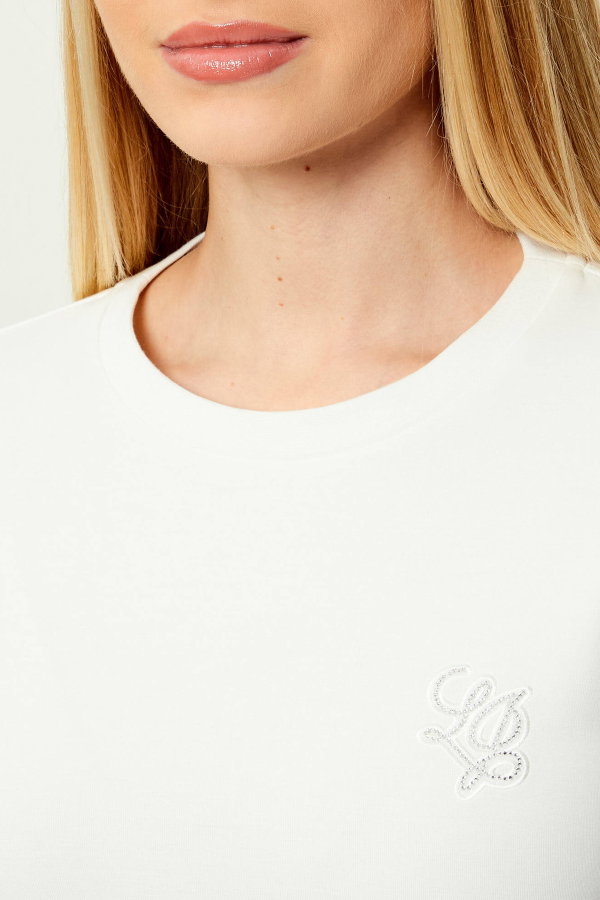 Liu Jo Kadın Sweatshirt BEYAZ