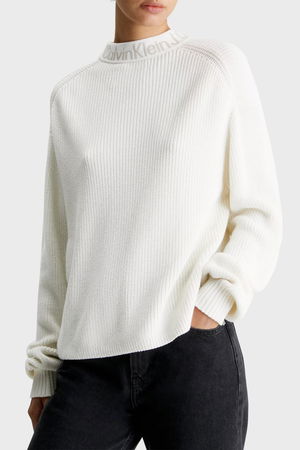 Calvin Klein Kadın Kazak BEYAZ Calvin Klein Kadın Kazak BEYAZ