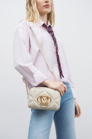 Love Moschino Kadın Çapraz Çanta BEJ