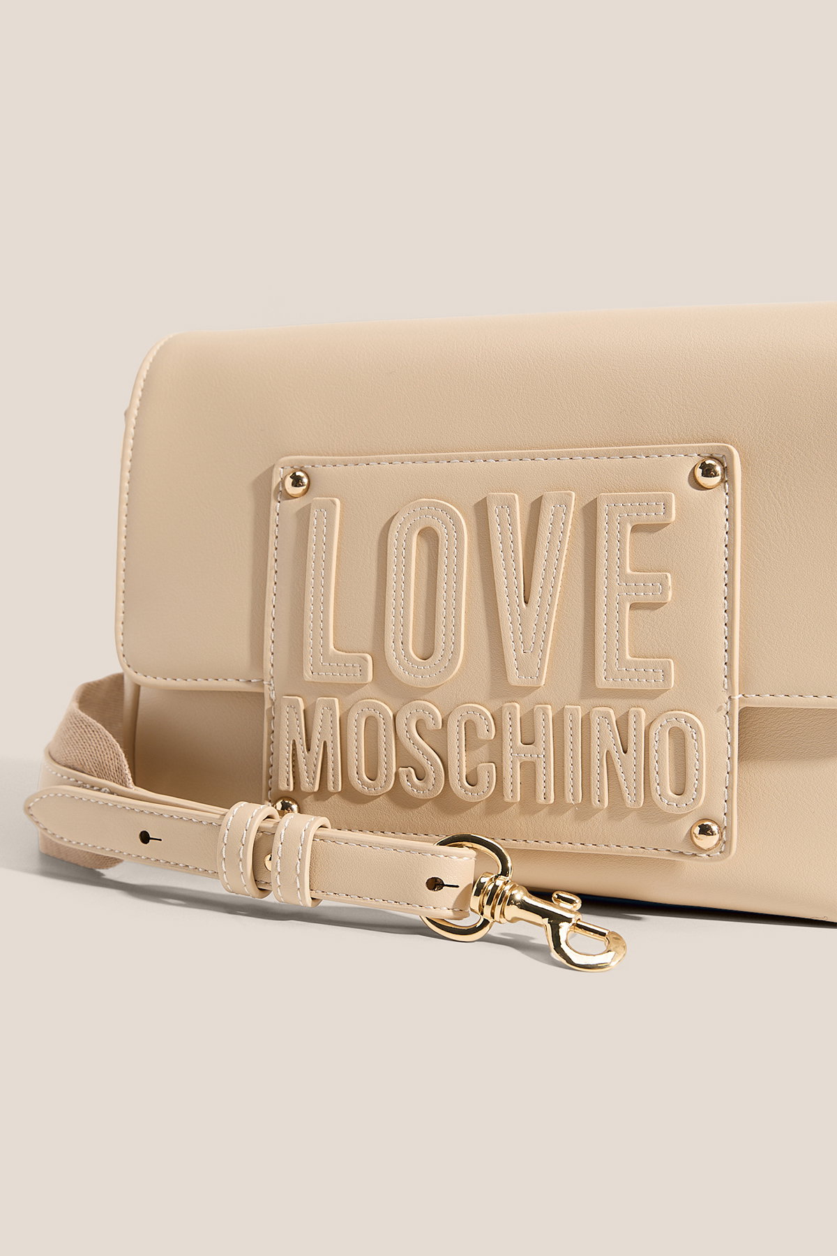 Love Moschino Kadın Çapraz Çanta BEJ