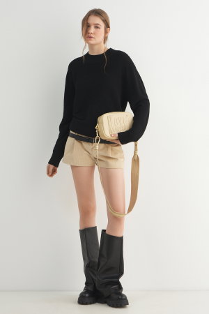 Love Moschino Kadın Çapraz Çanta BEJ