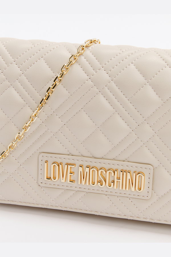 Love Moschino Kadın Çapraz Çanta KREM