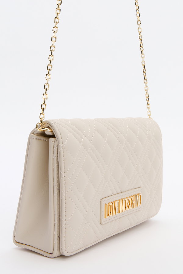 Love Moschino Kadın Çapraz Çanta KREM