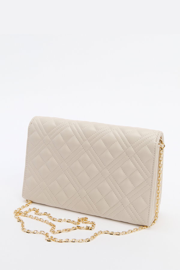 Love Moschino Kadın Çapraz Çanta KREM