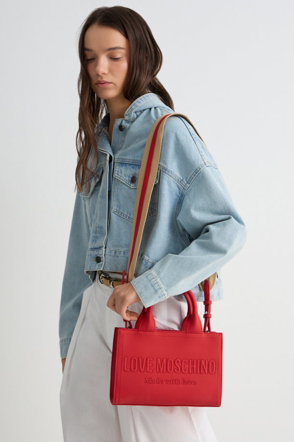 Love Moschino Kadın El Çantası KIRMIZI