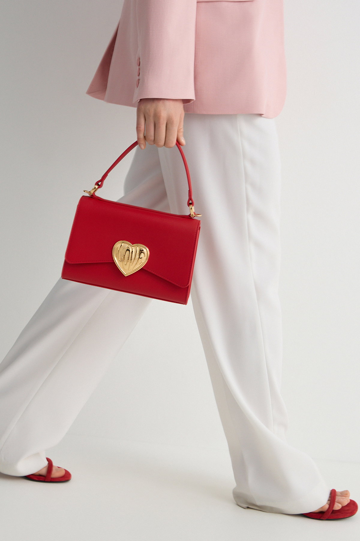 Love Moschino Kadın El Çantası KIRMIZI