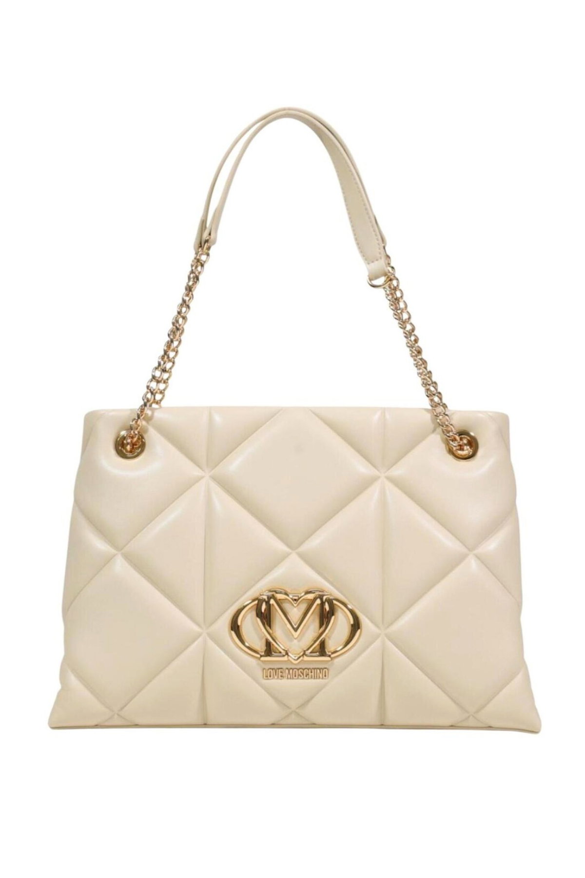 Love Moschino Kadın Omuz Çantası BEJ