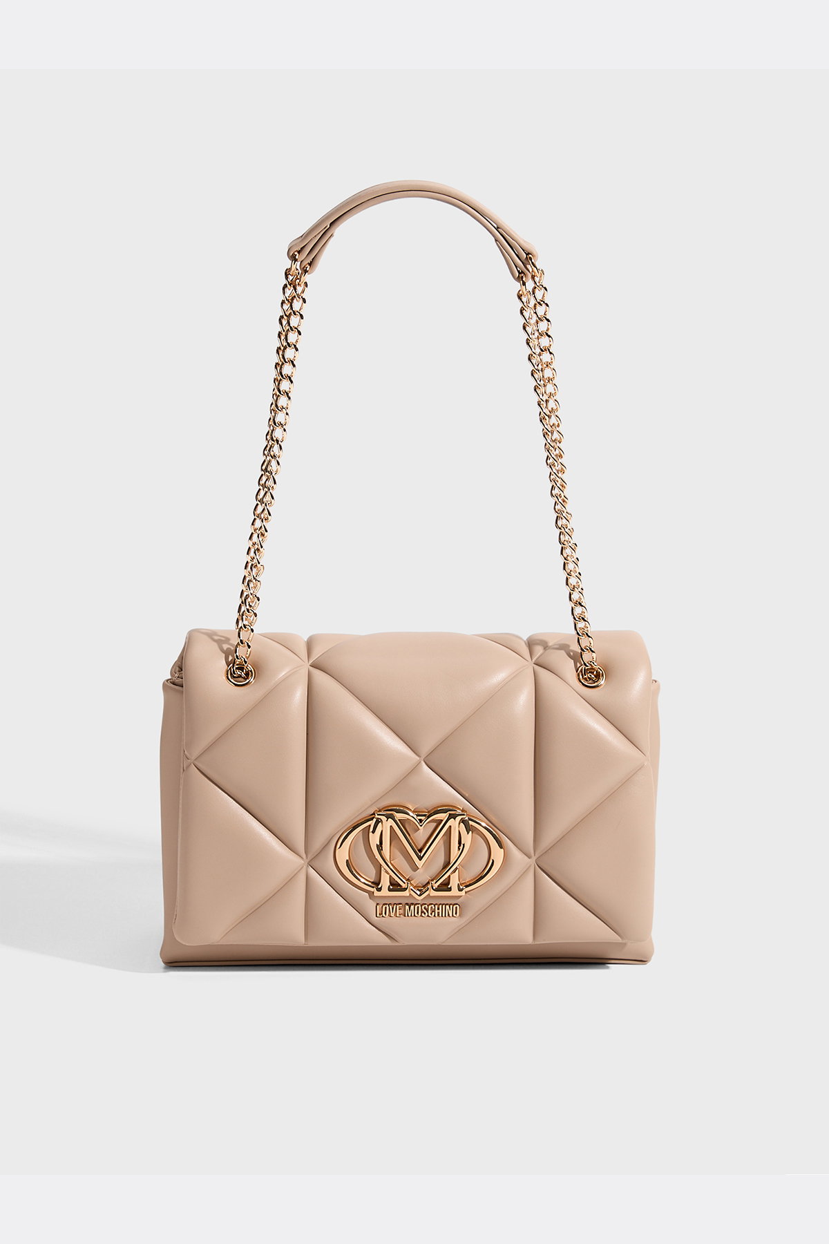 Love Moschino Kadın Omuz Çantası BEJ