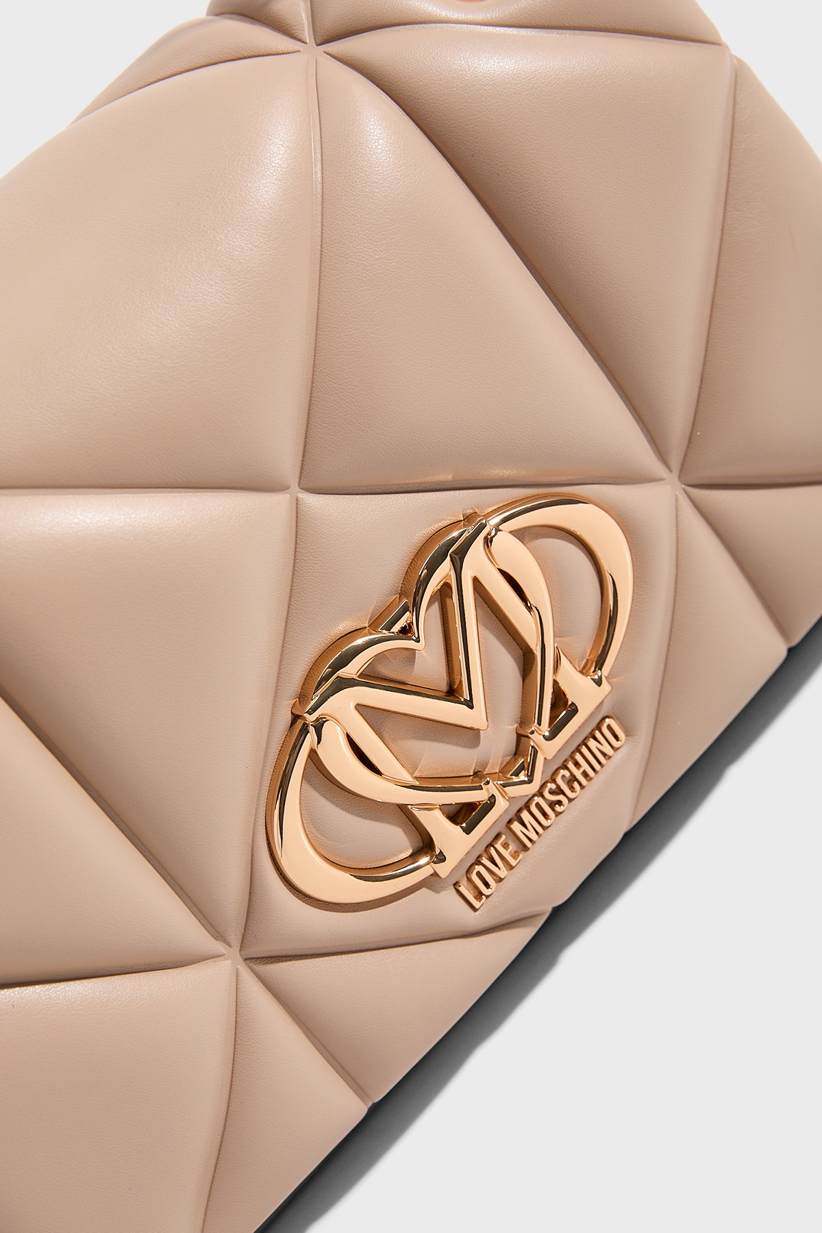 Love Moschino Kadın Omuz Çantası BEJ