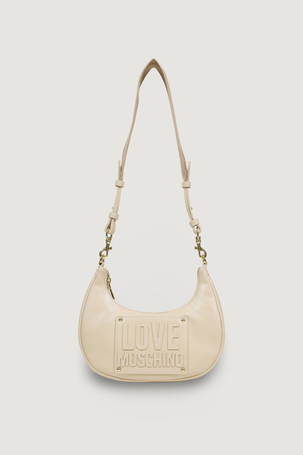 Love Moschino Kadın Omuz Çantası BEJ