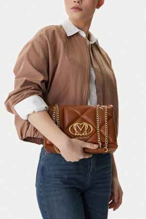 Love Moschino Kadın Omuz Çantası KAHVERENGI