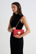 Love Moschino Kadın Omuz Çantası KIRMIZI
