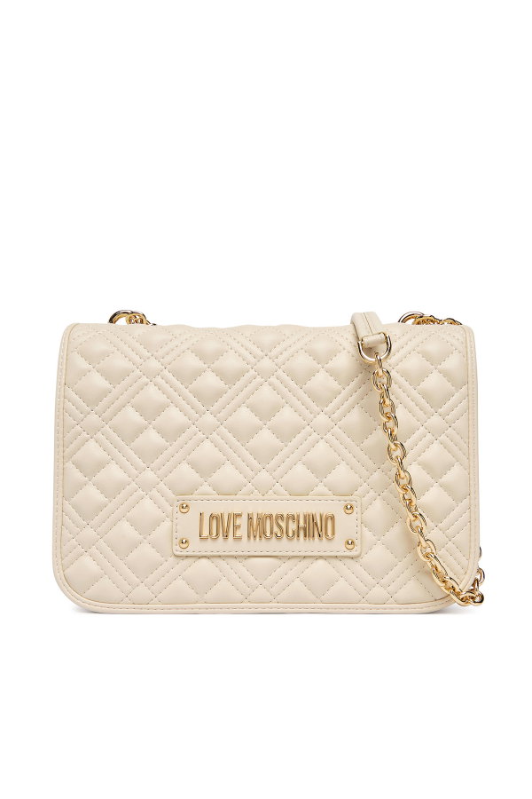 Love Moschino Kadın Omuz Çantası KREM