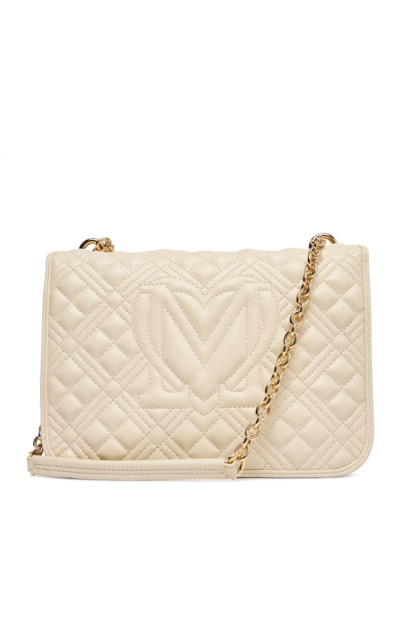Love Moschino Kadın Omuz Çantası KREM