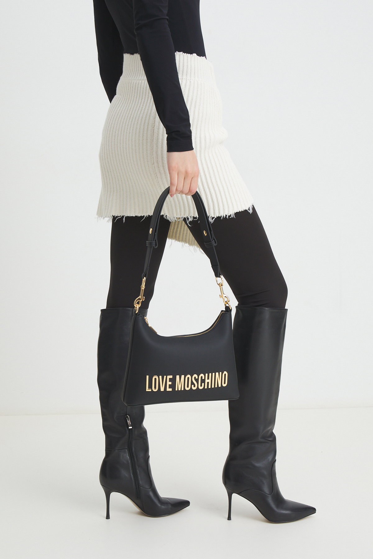 Love Moschino Kadın Omuz Çantası SIYAH