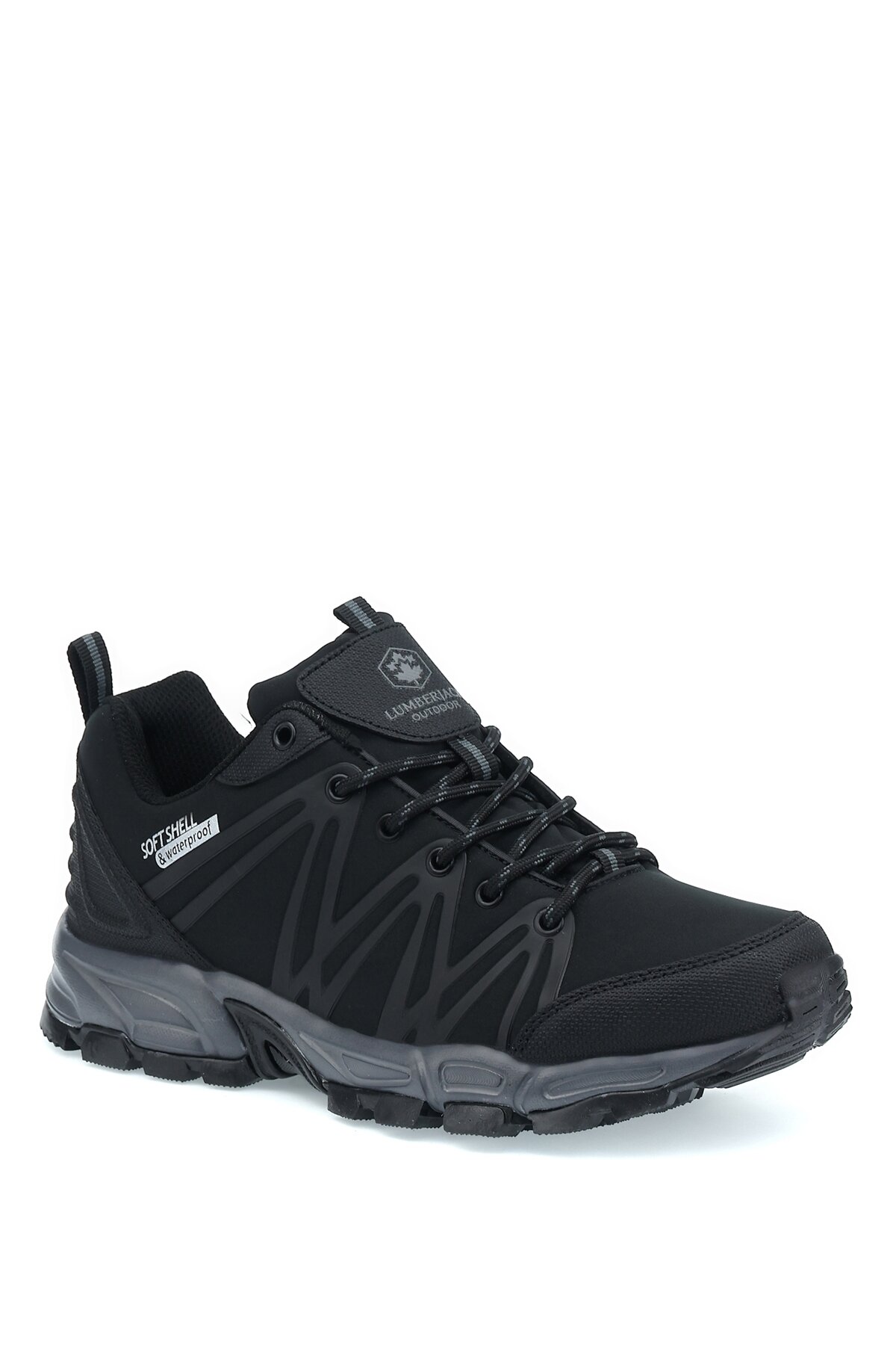 Lumberjack Shell Siyah Waterproof Su Geçirmez Erkek Ayakkabı SİYAH-GRİ Lumberjack Shell Siyah Waterproof Su Geçirmez Erkek Ayakkabı SİYAH-GRİ