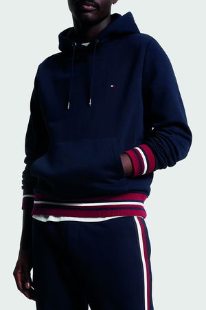 Tommy Hilfiger Kanguru Cepli Sweat LACİVERT Tommy Hilfiger Kanguru Cepli Sweat LACİVERT