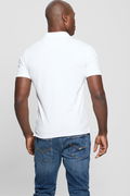 Guess Polo Yaka Erkek T-shirt Beyaz